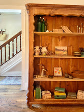 Load image into Gallery viewer, Antique Pine Bookcase
