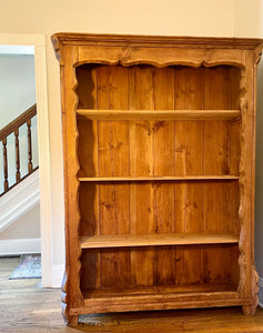 Antique Pine Bookcase