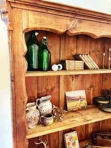 Antique Pine Bookcase